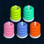 Stacolor 3D Color Hoop Sort 1.401 Apk Mod Unlimited Money