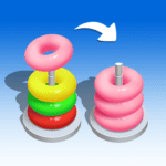 Color Hoop Ring Sort ASMR 3D 1.0.39 Apk Mod Unlimited Money