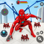 Cyber Rope Hero in Spider Game 8.9 Apk Mod Unlimited Money
