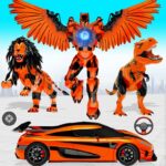 Flying Pigeon Robot Car Game 96 Apk Mod Unlimited Money