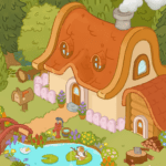 Merge Cartoon Renovate Town 1.1.2 Apk Mod Unlimited Money
