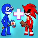 Merge Rainbow Friend 1.3 Apk Mod Unlimited Money