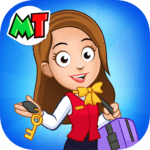 My Town Hotel Games for kids 7.00.16 Apk Mod Unlimited Money