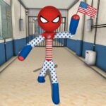 Spider Stick Hero Prison Break 1.0.1 Apk Mod Unlimited Money