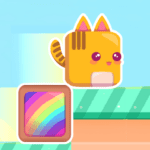 Stacky Cat kawaii runner Game 1.7 Apk Mod Unlimited Money
