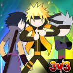Stickman Ninja – 3v3 Battle 3.1 Apk Mod Unlimited Money