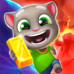 Talking Tom Time Rush Apk Mod Unlimited Money