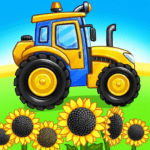 Tractor car kids farm games 0.0.4 Apk Mod Unlimited Money