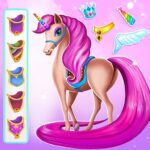 Unicorn Pony Horse Care Game 1.0.5 Apk Mod Unlimited Money