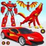 Wolf Robot Car Transform Game 2.6 Apk Mod Unlimited Money