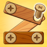 Woodle – Wood Screw Puzzle 1.10 Apk Mod Unlimited Money