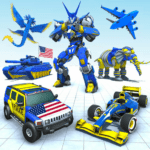 Elephant Robot Car Robot Game 1.49 Apk Mod Unlimited Money