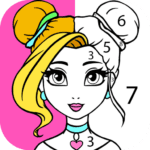 Girls Coloring Book for Girls 2.4.1.2 Apk Mod Unlimited Money