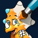 Kids Dinosaur Coloring Pages 32.0 Apk Mod Unlimited Money
