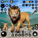 Lion Games Wild Animal Life 3D 1.3 Apk Mod Unlimited Money