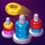 Nuts Bolts Color Sort Game 0.4 Apk Mod Unlimited Money