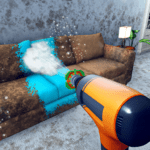 Power Gun House Washing Game 2.3 Apk Mod Unlimited Money