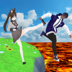 The floor is lava game parkour 69 Apk Mod Unlimited Money