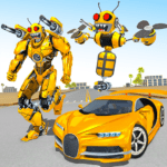 Bee Robot Car Game Robot Game 1.58 Apk Mod Unlimited Money