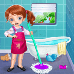 Clean Up Girls Cleaning Games 1.16 Apk Mod Unlimited Money