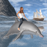 Dolphin Transport Beach game 6.8 Apk Mod Unlimited Money