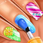 Nail polish game nail art 26.0 Apk Mod Unlimited Money