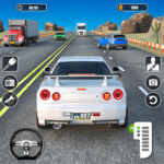 Real Highway Car Racing Games 3.43 Apk Mod Unlimited Money