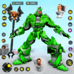 Rhino Robot – Robot Car Games 1.35 Apk Mod Unlimited Money
