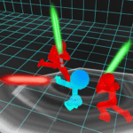 Stickman Neon Sword Fighting 1.10 Apk Mod Unlimited Money