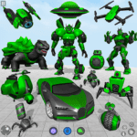 Turtle Robot Car Robot Game 1.35 Apk Mod Unlimited Money