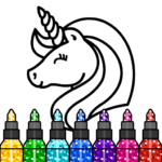 Unicorn Coloring Book Games 1.3.3 Apk Mod Unlimited Money