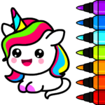 Unicorn Coloring Book for Kids 1.8 Apk Mod Unlimited Money