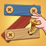 Wood Screw Nuts Puzzle 1.0.4 Apk Mod Unlimited Money