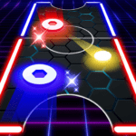 Air Hockey Glow HD Ultimate 2D 1.4.1.4 Apk Mod Unlimited Money