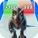 Dinosaur Battle Merge Fight 6.0 Apk Mod Unlimited Money