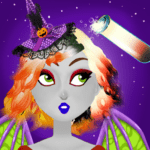 Hair Salon Halloween Stylish VARY Apk Mod Unlimited Money