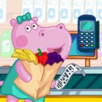 Hippo Supermarket cashier 1.3.7 Apk Mod Unlimited Money Hippo Supermarket cashier 1.3.7 Apk Mod Unlimited Money