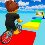 Obby bike Parkour Adventure 1.7.5 Apk Mod Unlimited Money