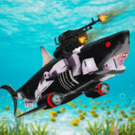 Shark Robot Transformation 1.6 Apk Mod Unlimited Money