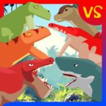 T-Rex Fights Dinosaurs 0.20 Apk Mod Unlimited Money