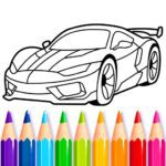 Car Coloring Game 6.0 Apk Mod Unlimited Money