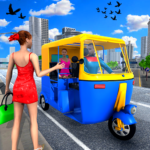 City Rickshaw Game Car Games 1.4.4 Apk Mod Unlimited Money