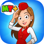 My Town Airport games for kids 7.02.01 Apk Mod Unlimited Money
