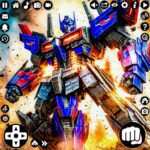 Robot Transform Car Games 1.9 Apk Mod Unlimited Money