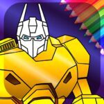 Robots City Coloring for Boys 4.3 Apk Mod Unlimited Money