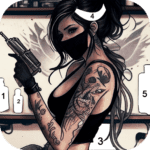 Tattoo Coloring games 1.0.71 Apk Mod Unlimited Money