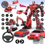 Flying Car Games Transformers 1.2.2 Apk Mod Unlimited Money