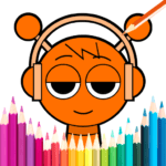Horror Coloring Draw Color 1.0.1 Apk Mod Unlimited Money
