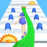 LongHair Girl Runner Hair 3D 1.19 Apk Mod Premium