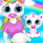 Unicorn newborn babysitter 44 Apk Mod Unlimited Money